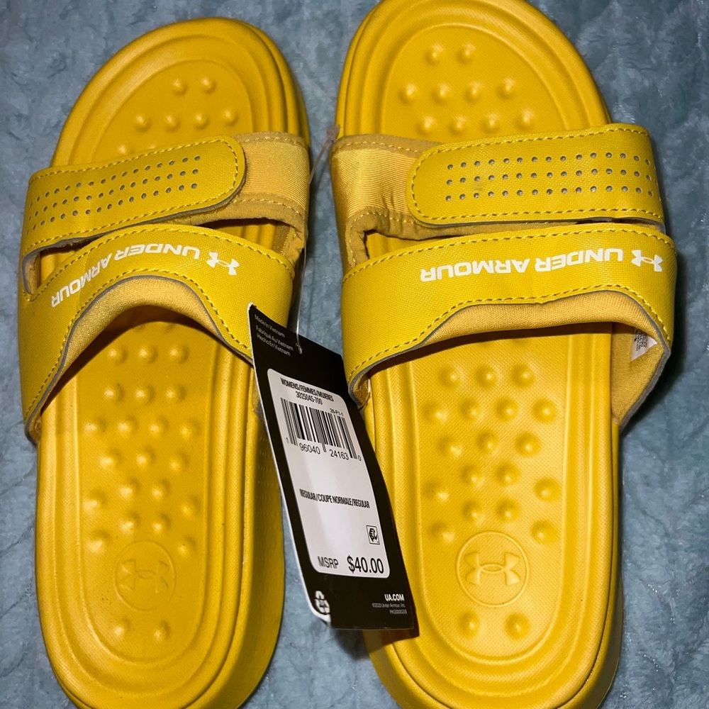 Under Armour Vibrant Yellow Footwear
